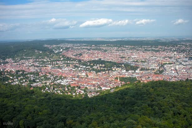 Aussicht Fernsehturm Stuttgart