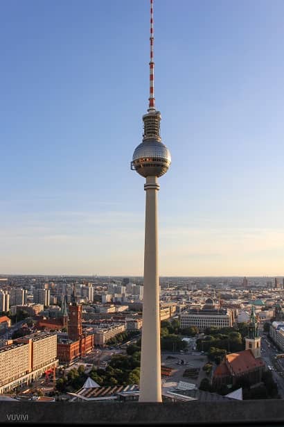 Aussichtsplattform Berlin Parkinn Fernsehturm