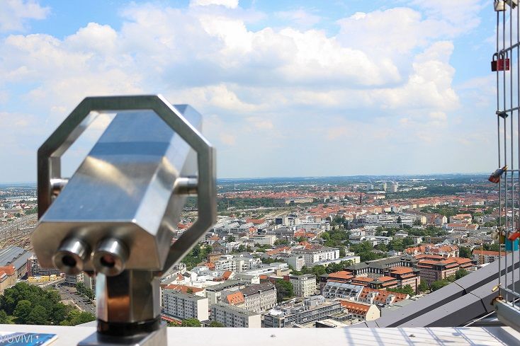 Aussichtsplattform City Hochhaus Leipzig