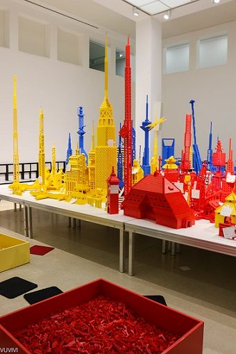 Baustelle Lego Frankfurt Architekturmuseum