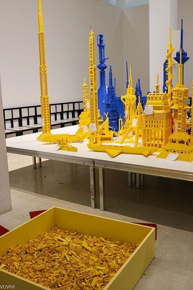 Baustelle Lego Kinder Frankfurt DAM