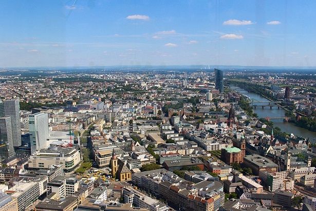 Besucherplattform Main Tower Frankfurt
