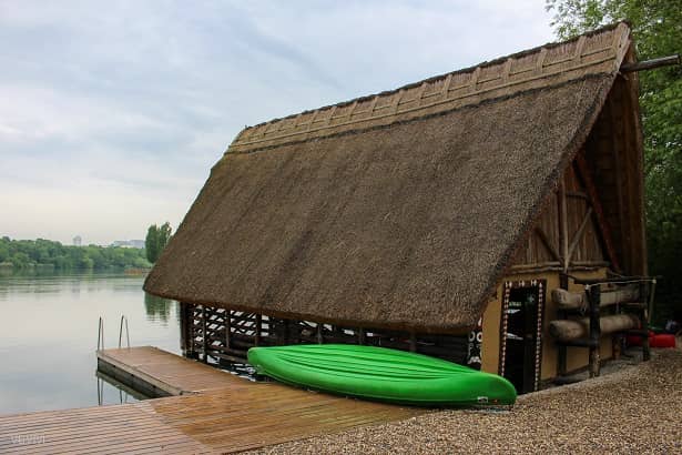 Das Bootshaus am Max-Eyth-See