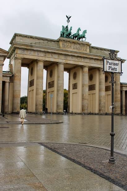 Brandenburger Tor Berlin Sehenswuerdigkeit