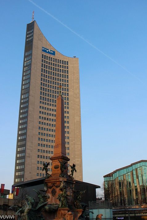 City Hochhaus Leipzig MDR