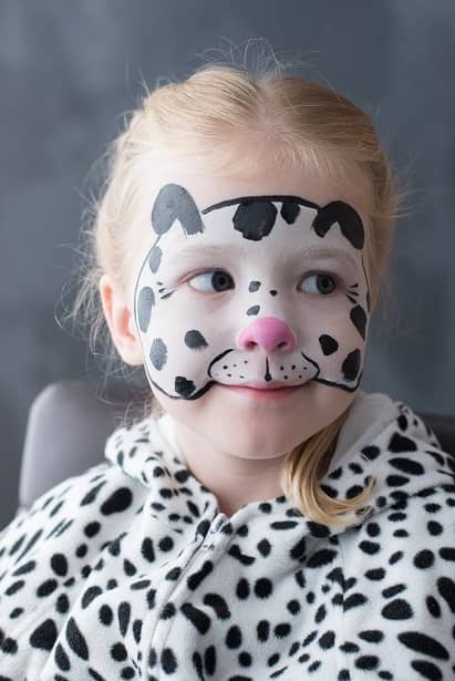 Dalmatiner Kinderschminken Maedchen