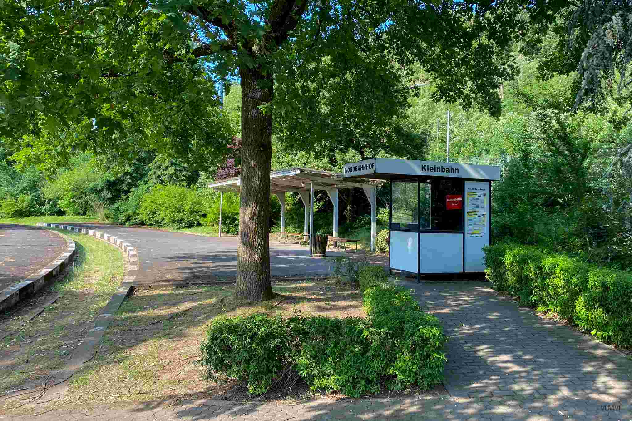 Deutsch-Franzoesischer Garten Saarbruecken Kleinbahn