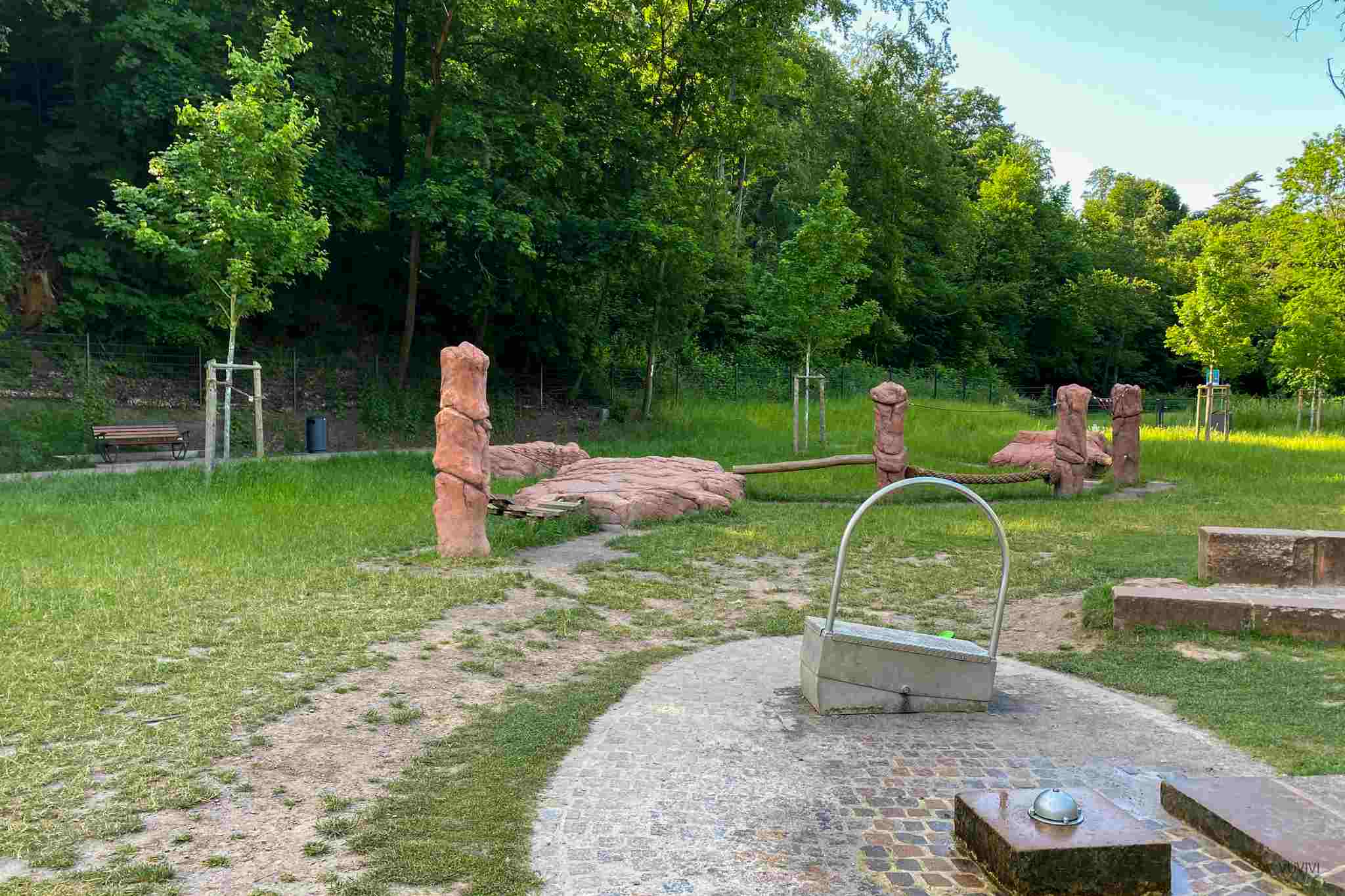 Deutsch-Franzoesischer Garten Saarbruecken Spielplatz