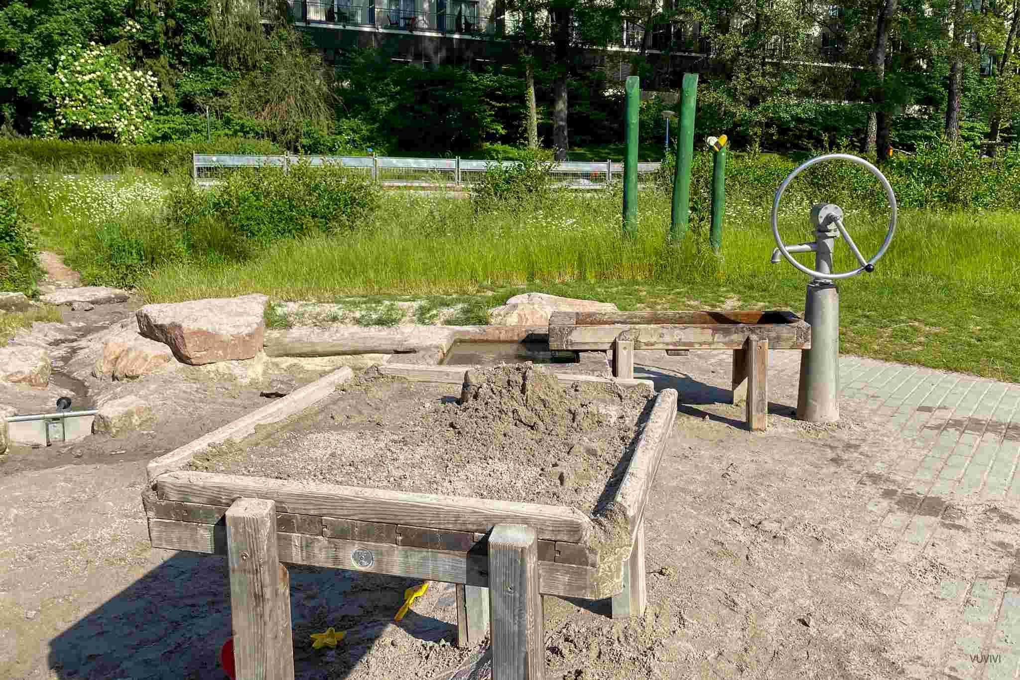 Deutsch-Franzoesischer Garten Saarbruecken Wasserspielplatz