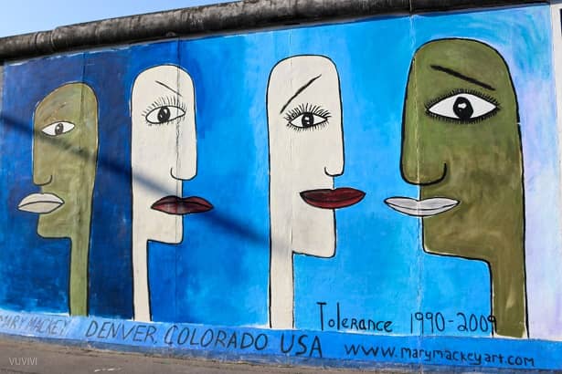 East Side Gallery – Berliner Mauer