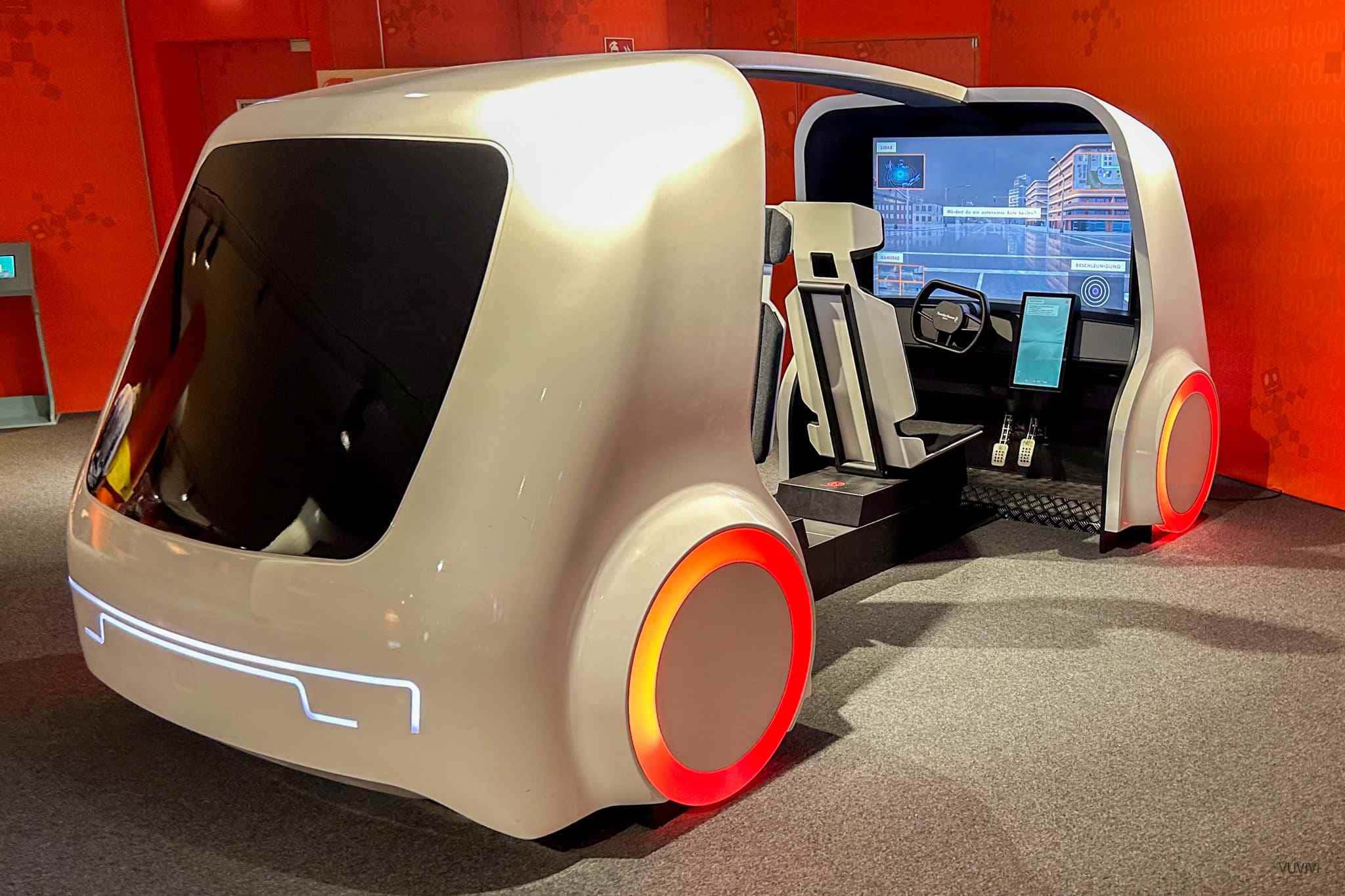Fahrsimulator KI Deutsches Museum Bonn