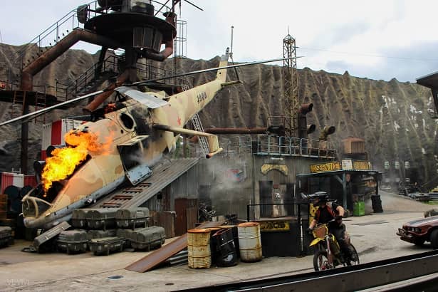 Filmpark Babelsberg Stuntshow Vulkan