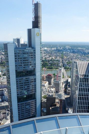 Frankfurt Ausflug Main Tower Aussicht
