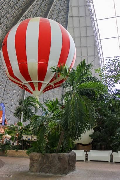 Freizeitpark Heissluftballon Tropical Islands