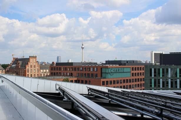 Futurium Haus der Zukuenfte Dach Aussicht  Berlin