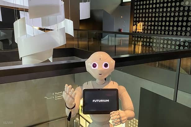 Futurium Haus der Zukuenfte Roboter Berlin