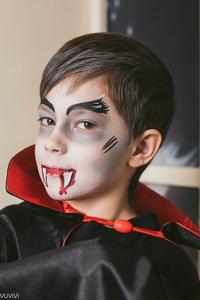 Halloween Vampir Kindergeburtstag Kinderschminken