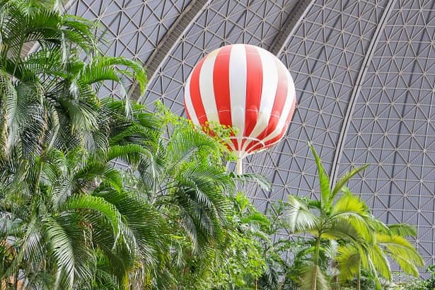 Heissluftballon Tropical Islands