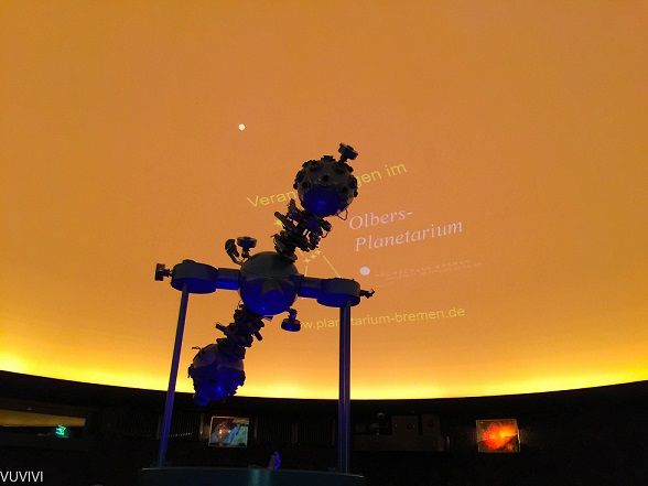 Kindergeburtstag Olbers Planetarium Bremen