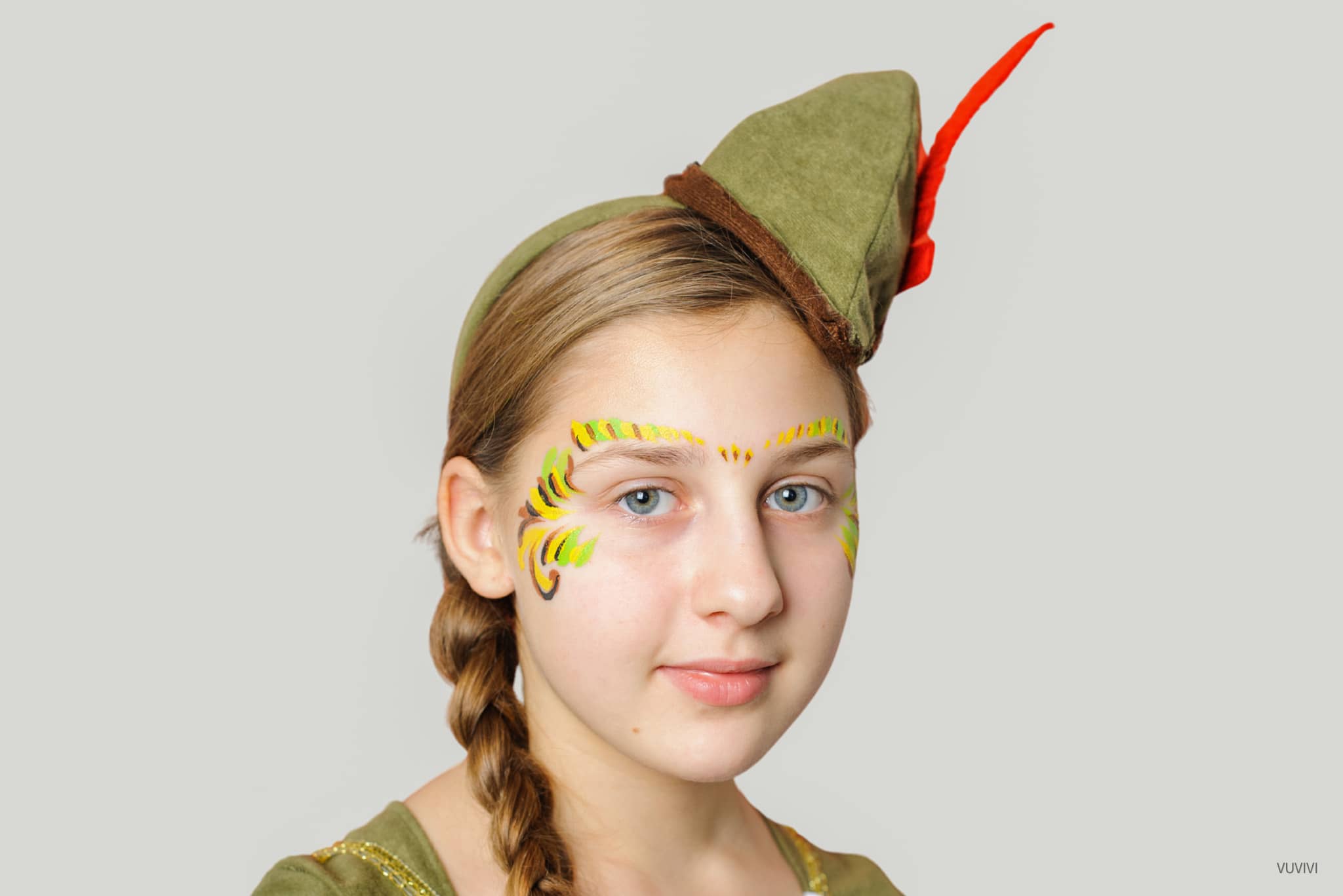 Robin Hood Mädchen - Kinderschminken