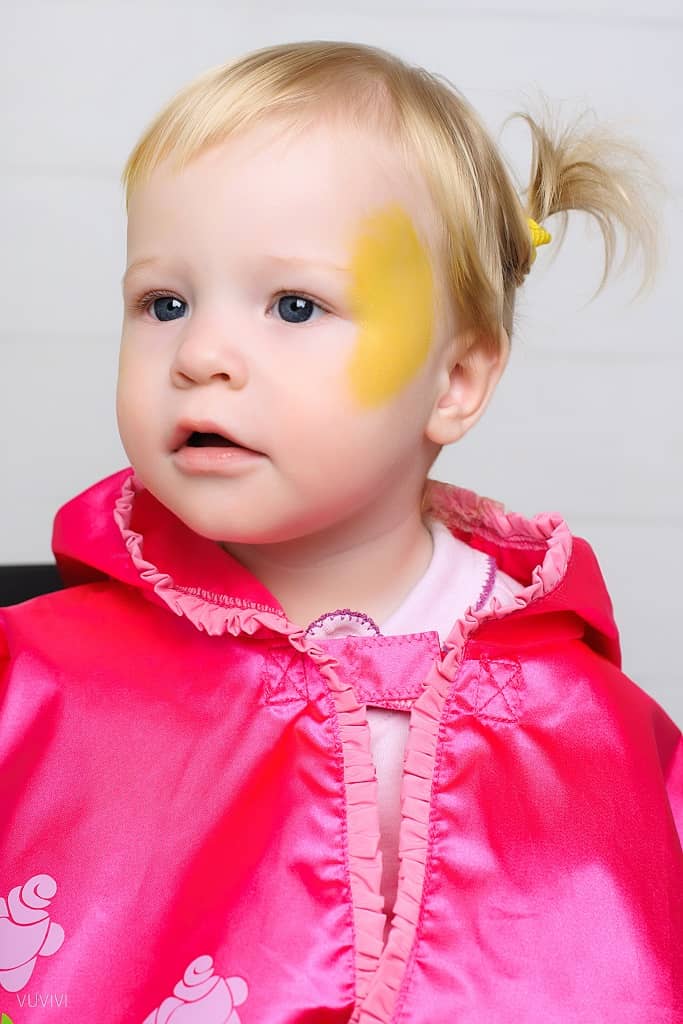 Kleine Prinzessin Kinderschminken Kindergarten