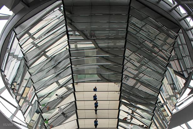 Kuppelbesichtigungen Reichstagsgebaeude Berlin