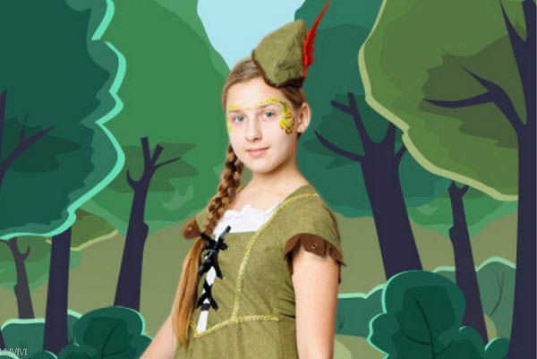 Robin Hood Mädchen - Kinderschminken