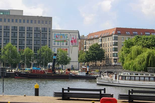 Schleuse Historischerhafen in Berlin
