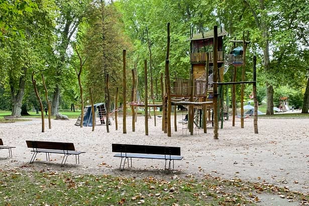 Schlossgarten Stuttgart für Kinder Spielplatz
