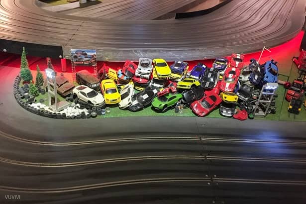Slotcar Racing Center Hamburg mit Kindern