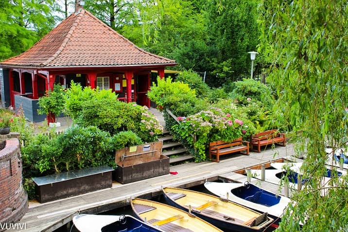 Stadtpark Hamburg Liebesinsel Boot Verleih