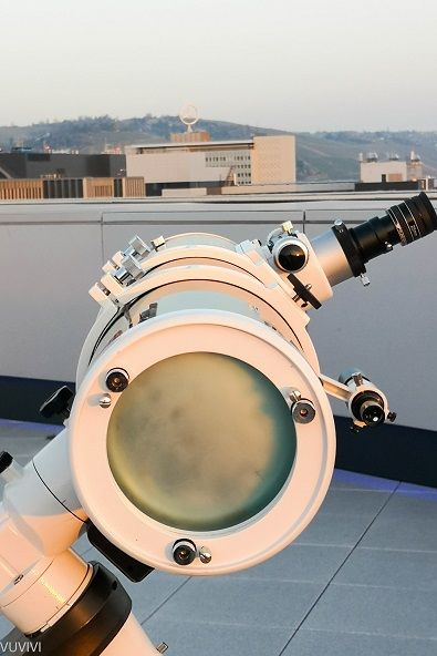Teleskope Mercedes Museum Nacht der Museen Stuttgart
