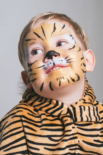 Tiger Kinderschminken Kitakind