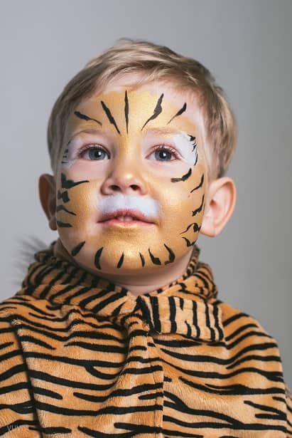 Tiger Kinderschminken Kleinkind