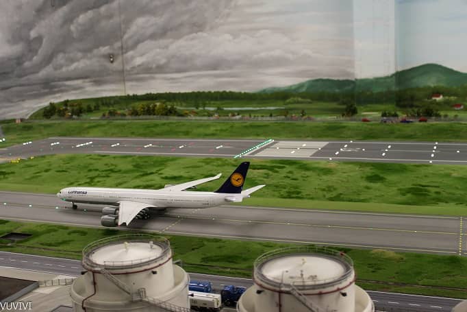 Wunderland Miniaturwelt Flughafen Hamburg